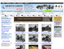 Tablet Screenshot of kimmotor.com